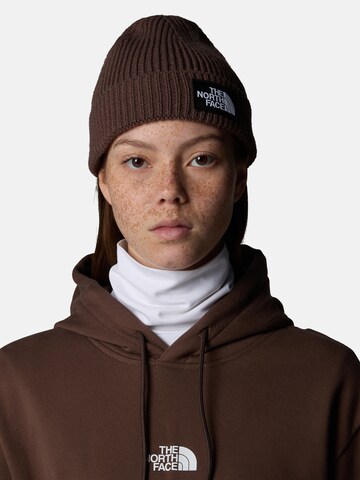 THE NORTH FACE Beanie in Brown: front