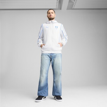 PUMA Sports jacket 'Malmö FF Pre-Match' in White