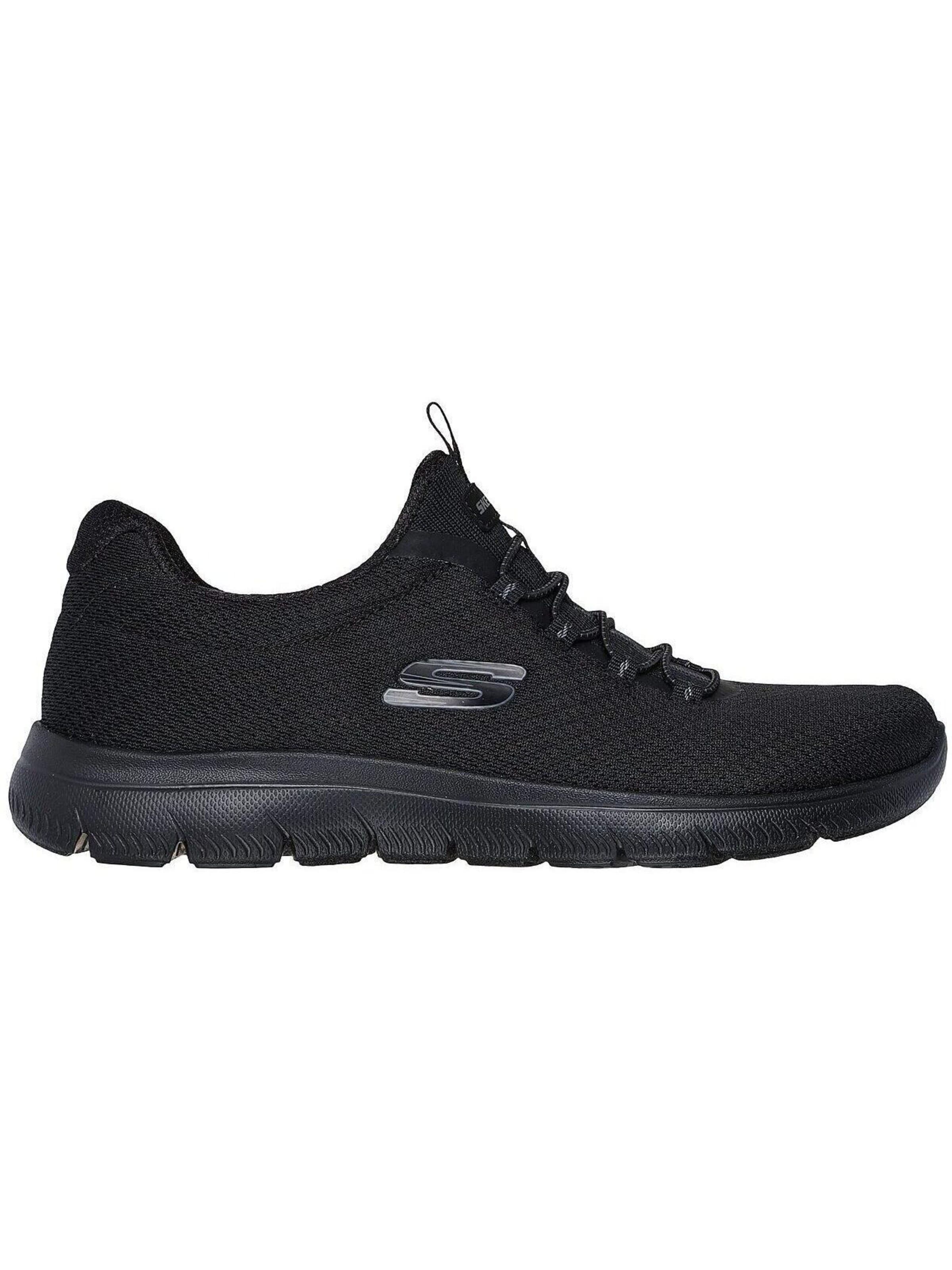 SKECHERS Sportschoen 'Summits-summer Blush' in Zwart