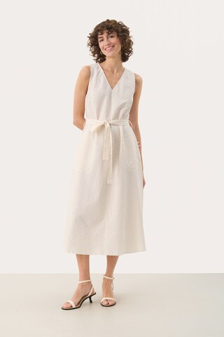 Robe Part Two en beige : devant