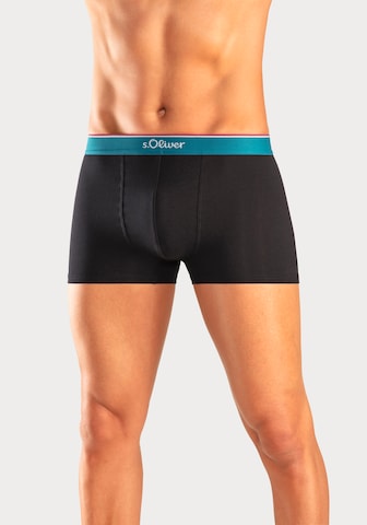 s.Oliver - Calzoncillo boxer en negro