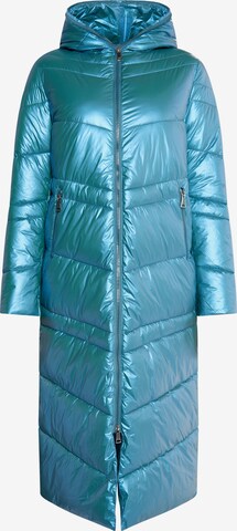 MYMO Wintermantel 'Biany' in Blauw: voorkant