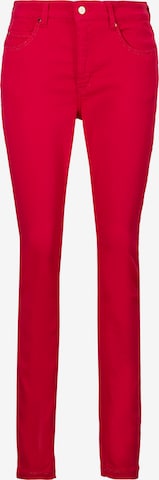 MAC Skinny Jeans in Rot: predná strana