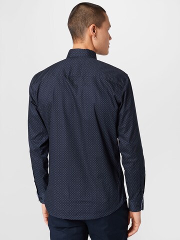 SELECTED HOMME Slim Fit Hemd 'MARK' in Blau