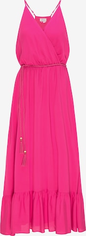 Robe d’été IZIA en rose : devant