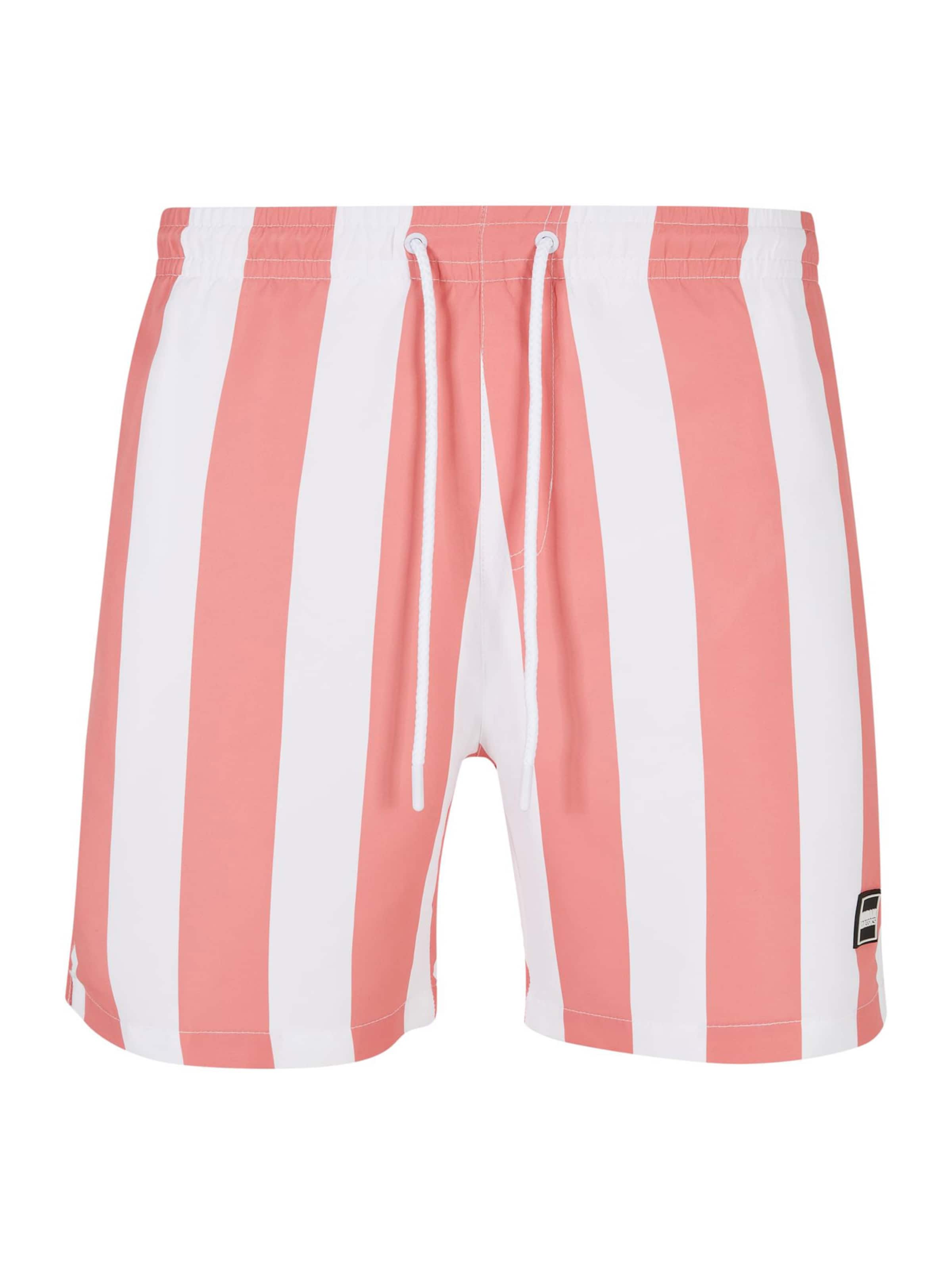 Urban Classics Badshorts i rosa: framsida