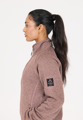 Whistler Fleece jacket 'Wolven' in Red