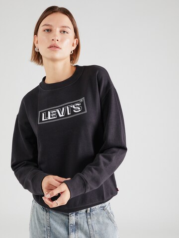 LEVI'S ® Sweatshirt 'Graphic Standard Crew' i blå