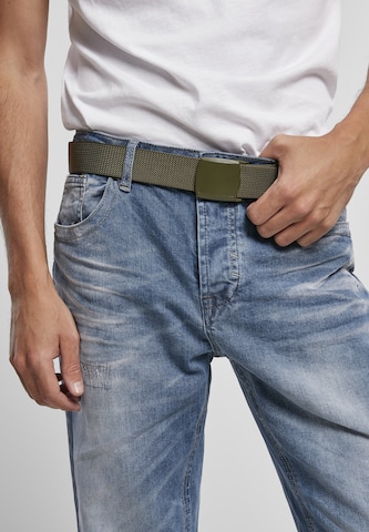 Brandit Belt in Green: front
