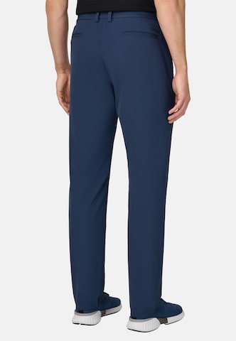Coupe slim Pantalon Boggi Milano en bleu
