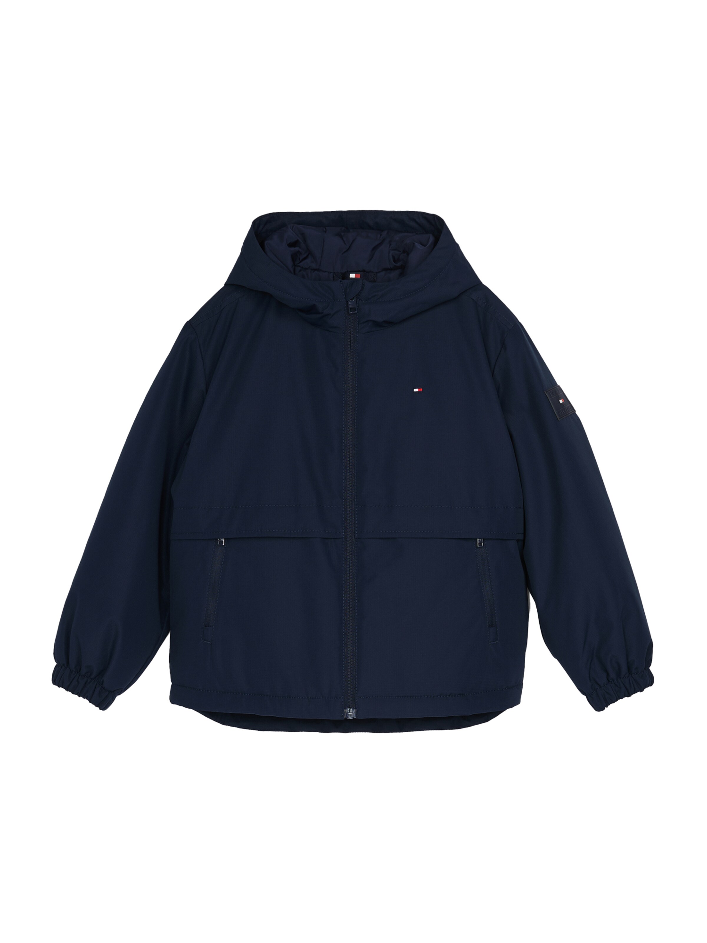 TOMMY HILFIGER Tussenjas in Blauw: voorkant