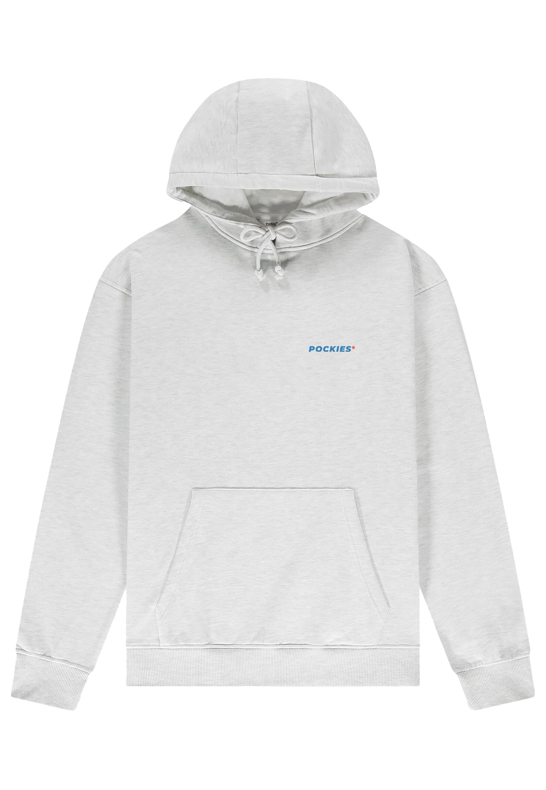 Pockies Mikina 'L.A.' – šedá: přední strana
