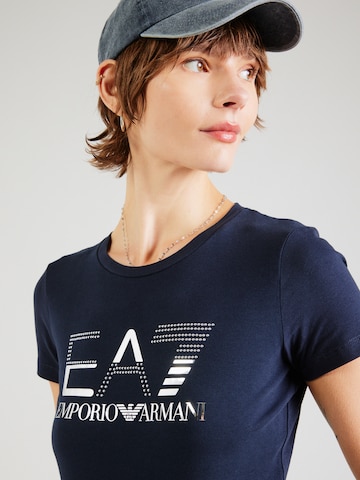 T-shirt EA7 Emporio Armani en bleu