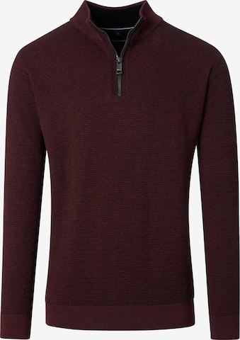 CASAMODA Pullover 'Basic' in Rot: Vorderseite