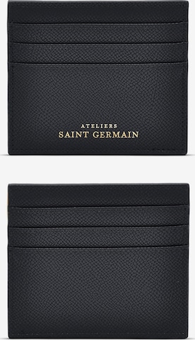 Porte-monnaies 'Saint Germain' Ateliers Saint Germain en noir : devant