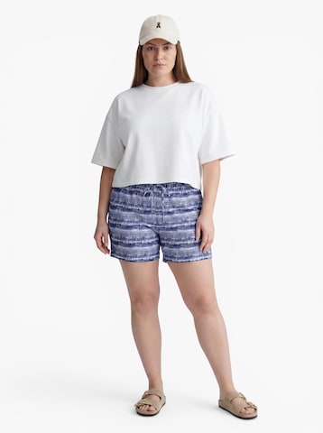 ONLY Carmakoma - regular Pantalón 'CARHAVANA' en azul