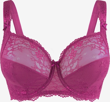 Soutien-gorge LingaDore en rose : devant