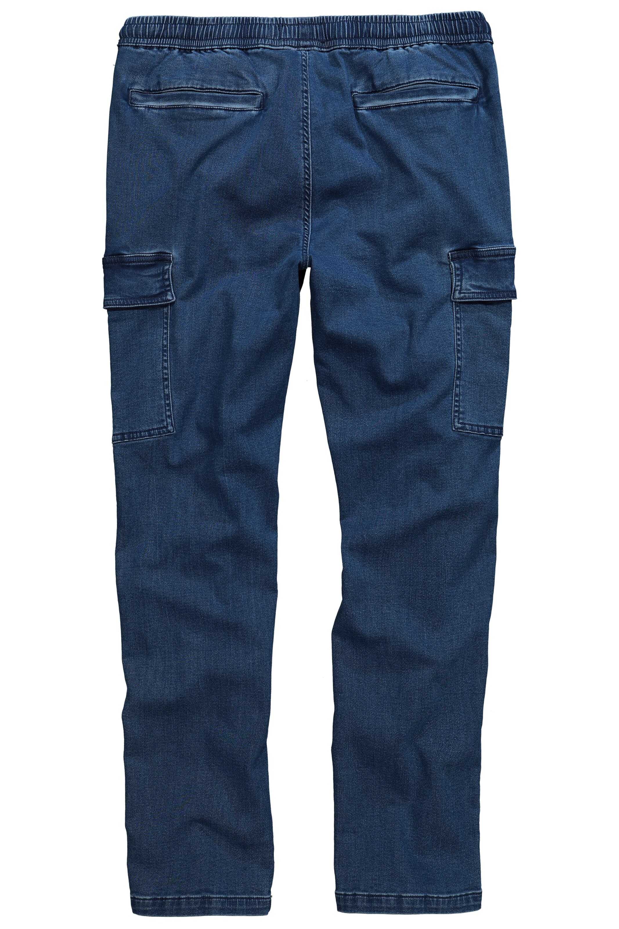 Men Plus Regular Jeans in Blauw