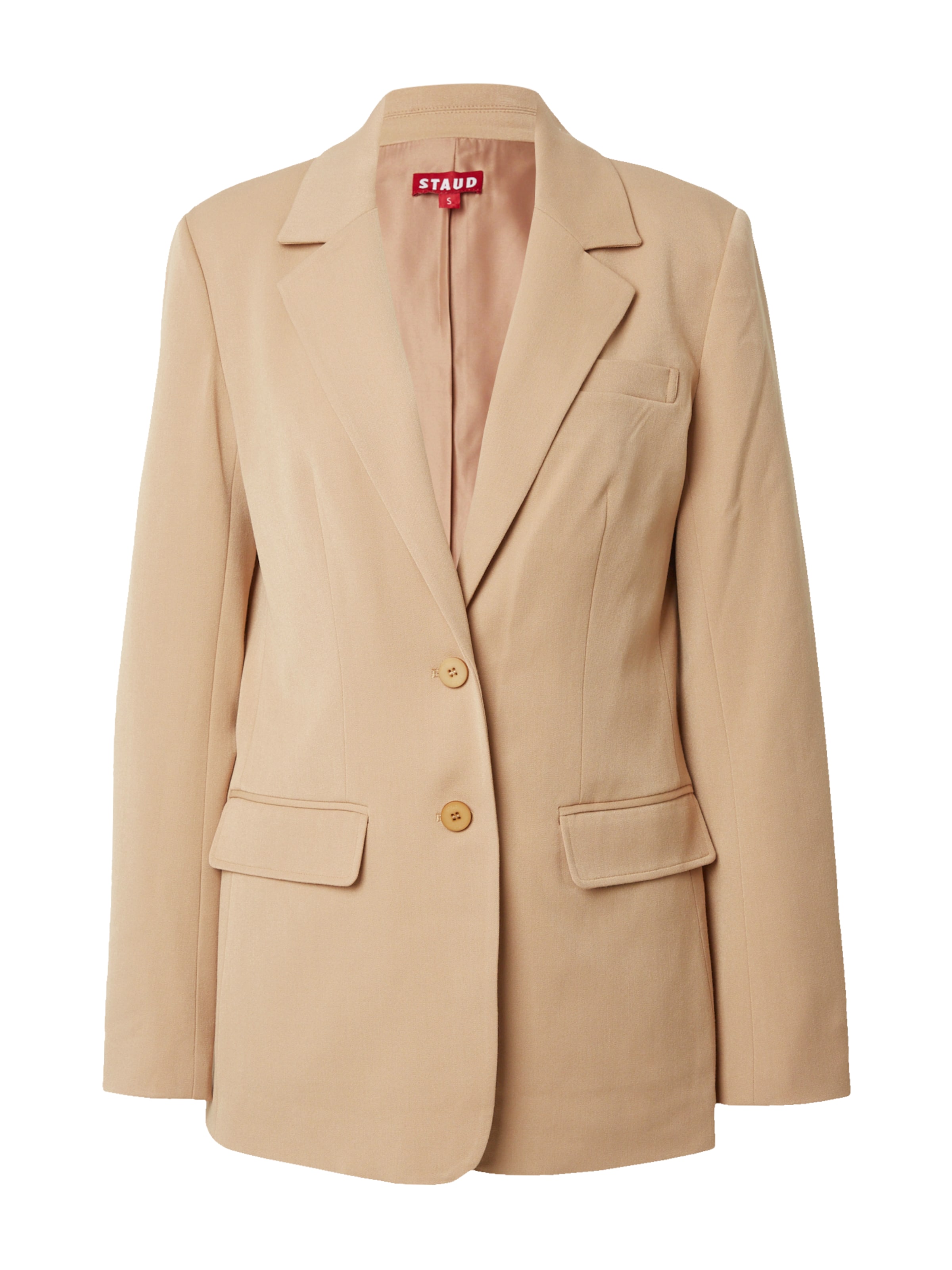 Staud Blazer 'City' in Beige: front