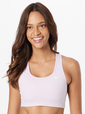 NIKE Regular Sports bra in Purple: front