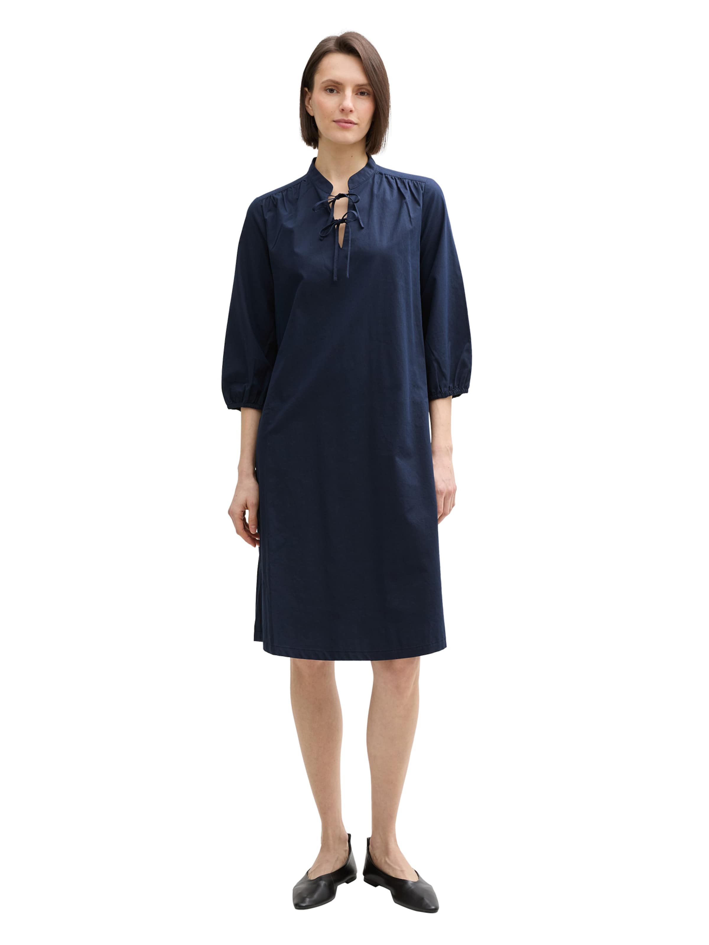 TOM TAILOR Šaty - Modrá: predná strana