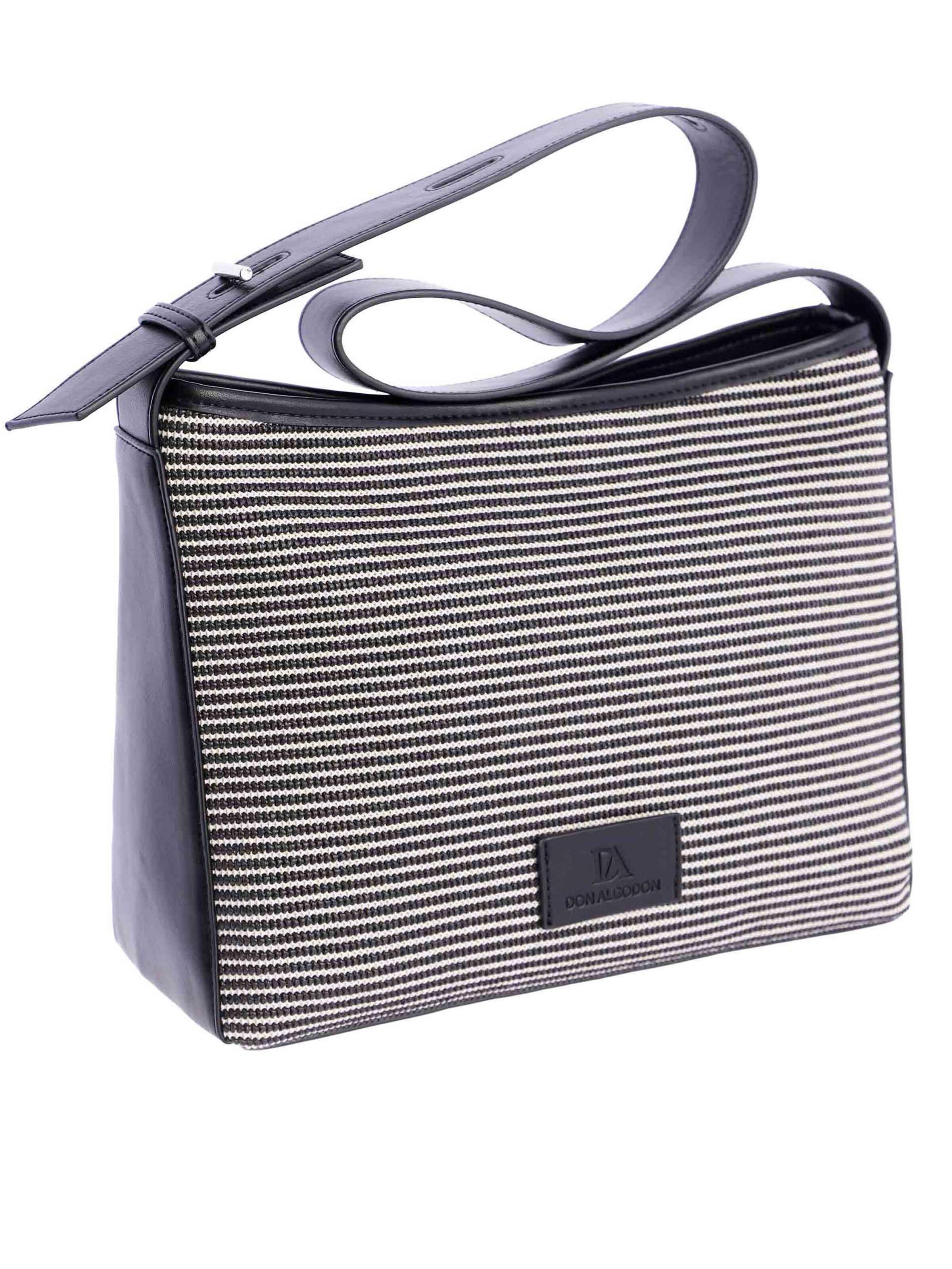 Don Algodon - Bolso de hombro 'Dorada' en negro