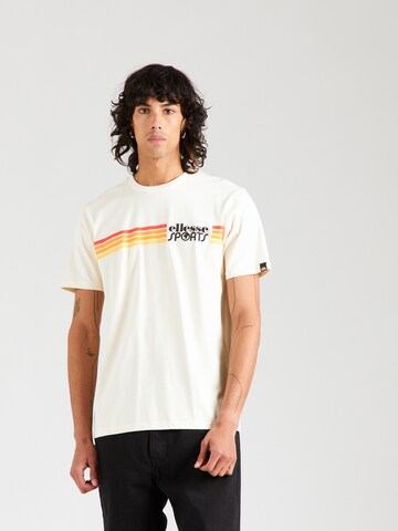 ELLESSE T-shirt 'Sorranta' i vit: framsida