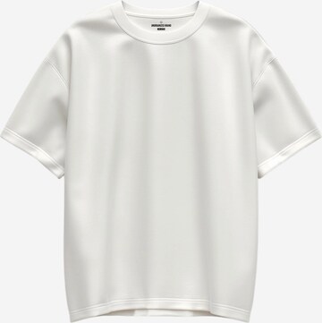 UNORGANIZED BRAND Shirt 'SCHWERES COMFORT T15' in Weiß: Vorderseite
