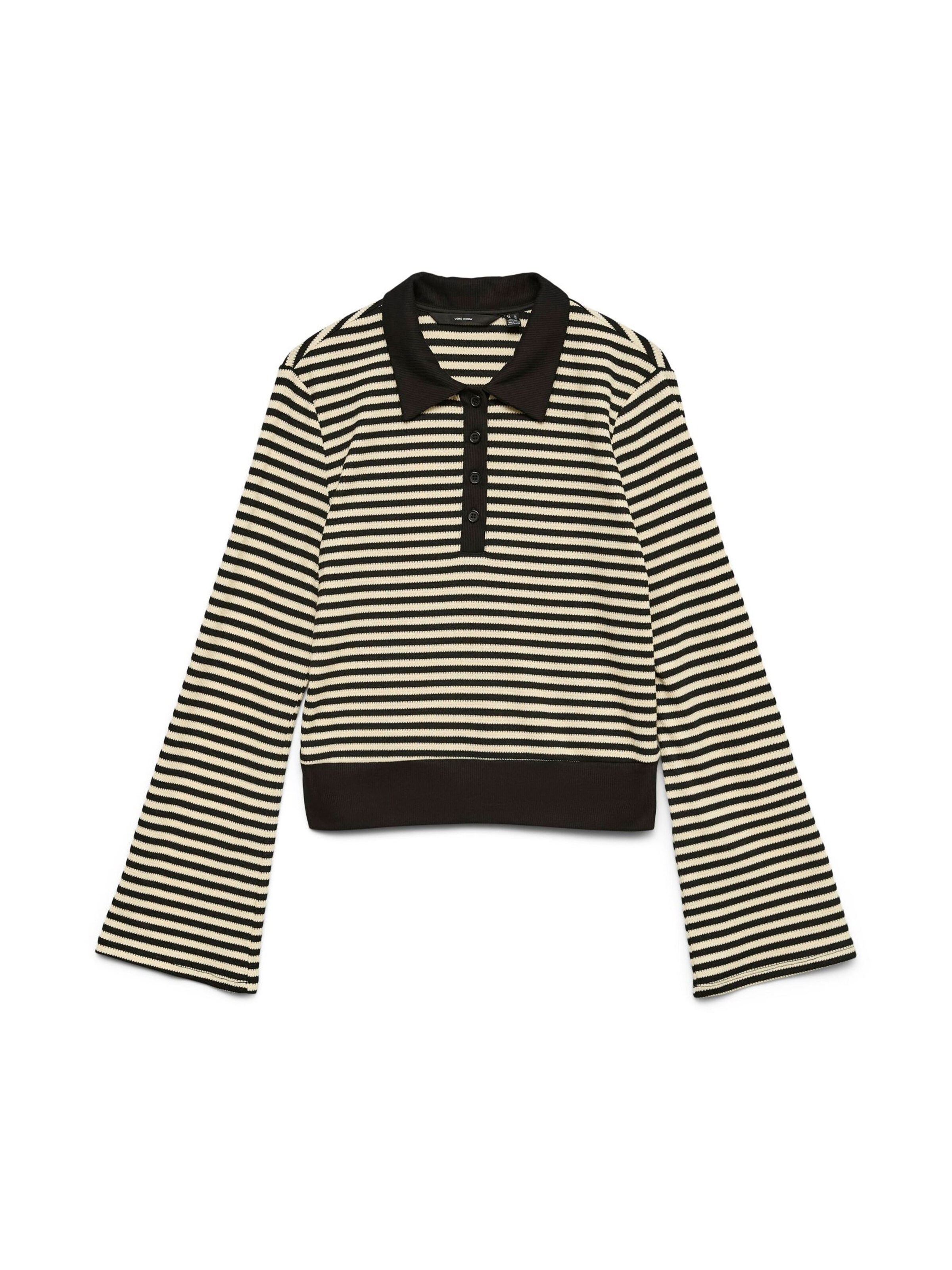 T-shirt 'VMIsabella' VERO MODA en noir : devant