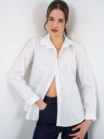 Bigdart Shirt 'Hemden' in White: front