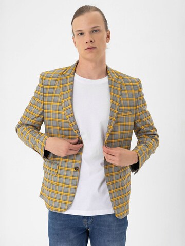 Regular fit Giacca da completo di Daniel Hills in giallo