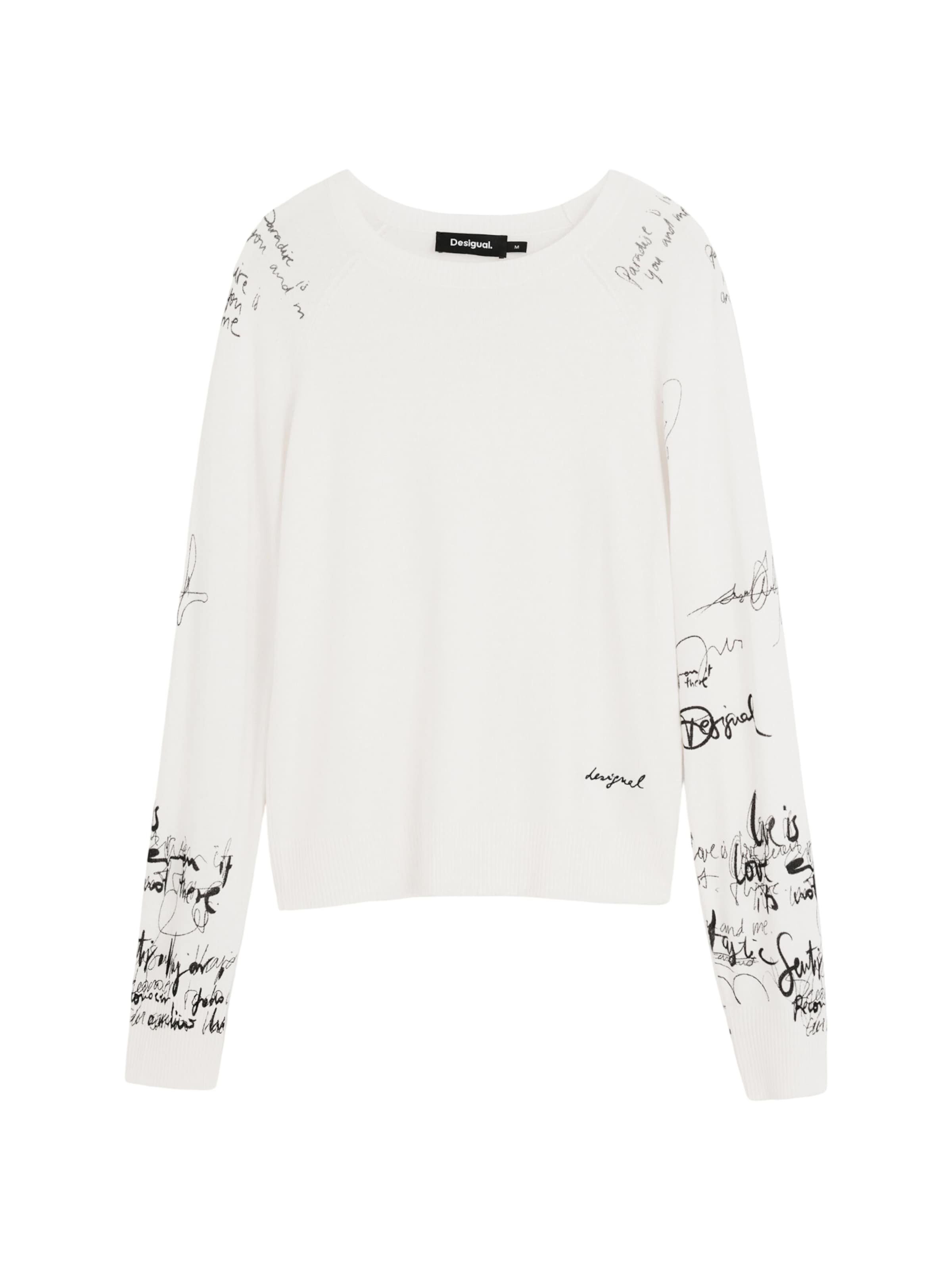 Pull-over 'JERS_MARQUETTE 26SWJF10' Desigual en beige : devant