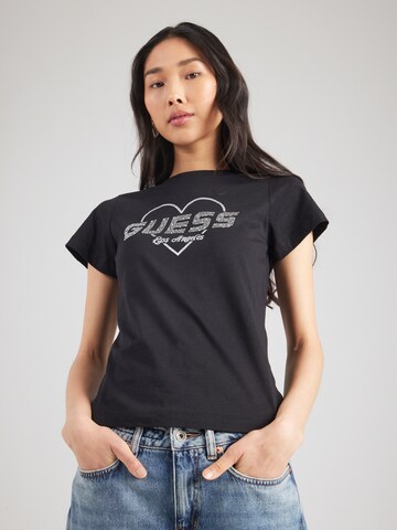 GUESS Shirt 'NARCISO' in Black: front