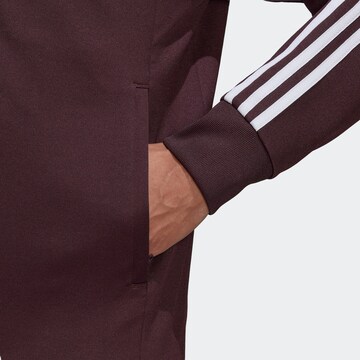 ADIDAS ORIGINALS Regular fit Sweat jacket 'Adicolor Classics Primeblue' in Red