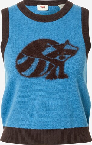 LEVI'S ® Sweater 'Deja Vu Sweater Vest' in Blue: front