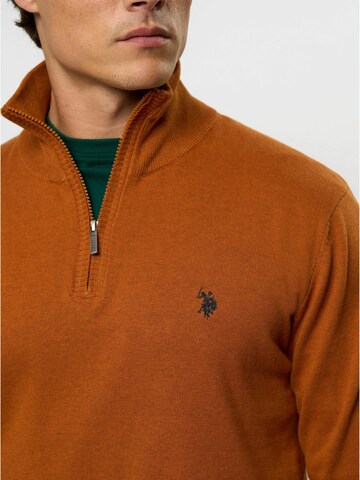 Pull-over 'Brison' U.S. POLO ASSN. en orange