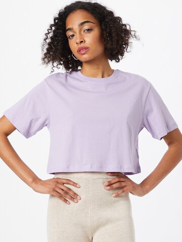 T-shirt Urban Classics en violet : devant