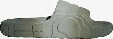 ADIDAS ORIGINALS Muiltjes 'Adilette 22' in Groen