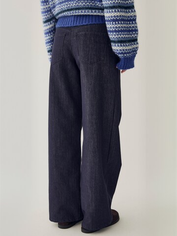 Regular Jeans ' N-Mickey ' de la Noella pe albastru: spate