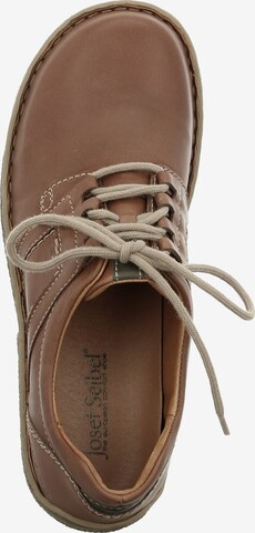 JOSEF SEIBEL Lace-Up Shoes 'Neele' in Brown