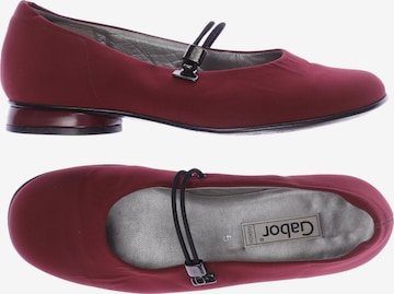 GABOR Flats & Loafers in 38 in Red: front