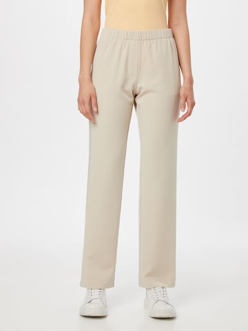 Samsøe Samsøe Loose fit Trousers 'Hoys' in Beige: front