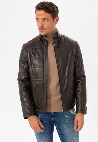 Veste mi-saison Jimmy Sanders en marron