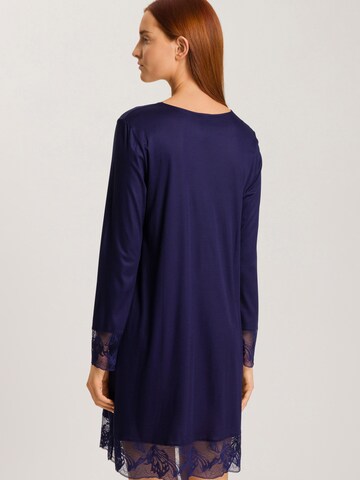 Hanro Nachthemd 'Eva' in Blau