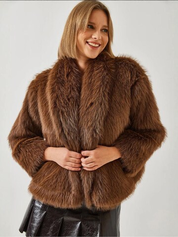 Bianco Lucci Jacke in Braun: Vorderseite