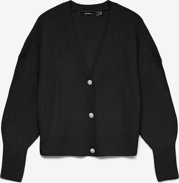 VERO MODA Strickjacke 'VMLealight' in Schwarz: Vorderseite
