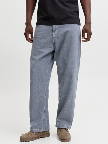 Baggy Jean 'JJIRON JJCREW' JACK & JONES en gris : devant