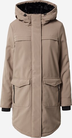 Parka mi-saison 'Maastricht' ONLY en marron : devant