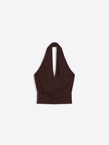 Bershka Top in Brown