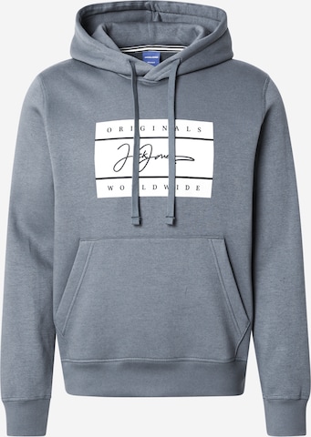JACK & JONES Sweatshirt 'JORFREDERIKSBERG' in Blau: Vorderseite